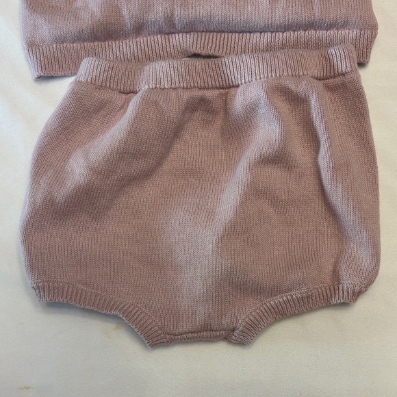 Carter's Cozy Knit Diaper Cover Set - Light Pink - Picture 2 of 6